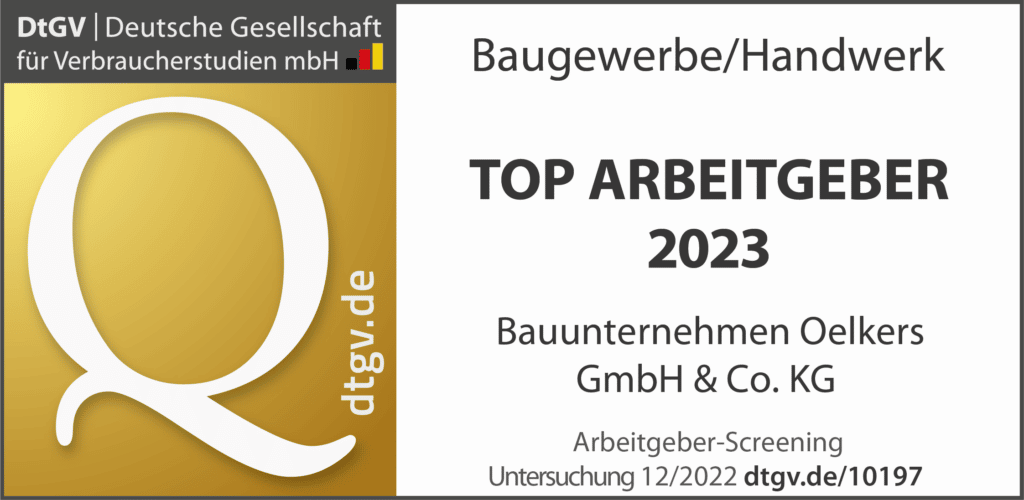 top arbeitgeber baugewerbe handwerk quer bauunternehmen oelkers gmbh & co. kg 01